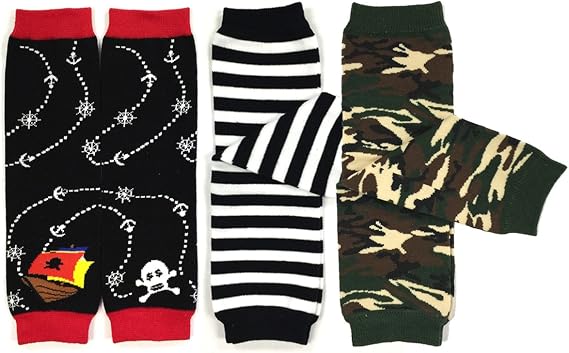 Bowbear Baby 3-Pair Leg Warmers