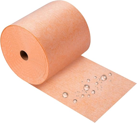 Waterproof Membrane for Shower, 20mils Thickness- 5inch x 98.42Ft