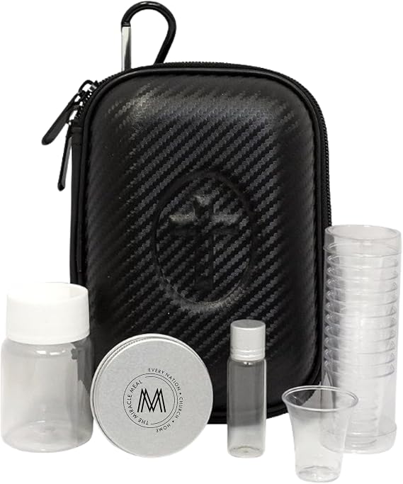 Miracle Meal Portable Communion Set Travel Kit for Home, Church, and Ministry Use