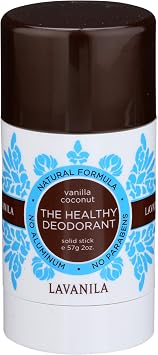 Lavanila - The Healthy Deodorant. Aluminum-Free, Vegan, Clean, and Natural - Vanilla Coconut 2 oz