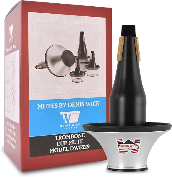 Denis Wick DW5529 Tenor trombone, adjustable shock absorber, silver/black