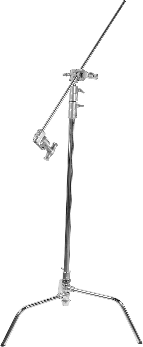 Impact Turtle Base C-Stand Kit - 10.75' (Chrome)