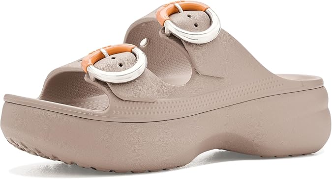 Crocs Saturday Buckle Platform Sandals