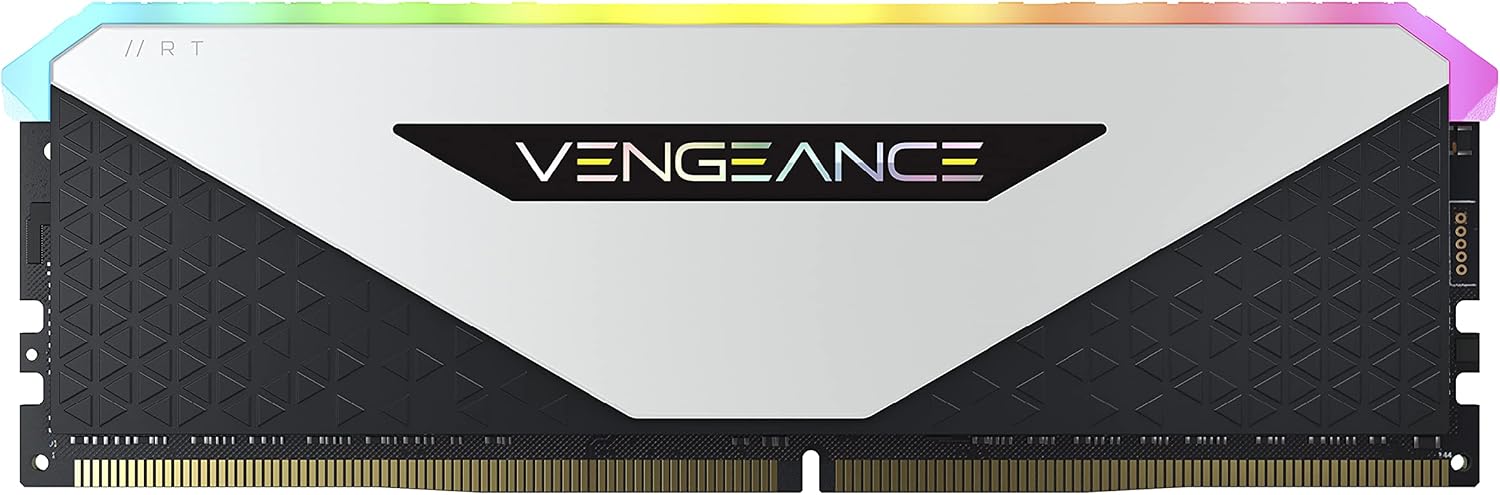 CORSAIR Vengeance RGB RT 64GB 2x32GB DDR4 3200 PC4-25600 C16 1.35V Desktop Memory