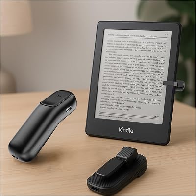 Remote Control Page Turner for Electronic Book Reader, Page Turner of eBook Accessories & Remote Control Still Life Photography for Mobile Phones