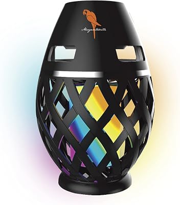Margaritaville Tiki Torch - Waterproof Bluetooth Speaker, Portable Party Speaker with Multicolor LED Lights, Perfect for Travel, Parties, Yards, and Pools