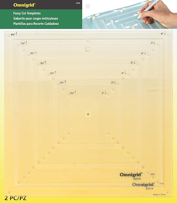 Omnigrid TMPLT Fussy Squares