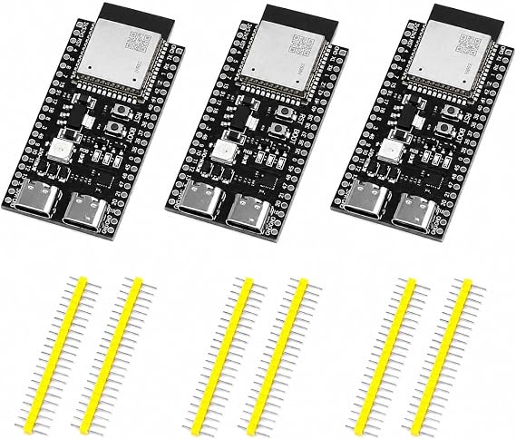 diymore 3 pieces for ESP32 S3 DevKitC 1 N16R8 for ESP32 S3 WROOM1 N16R8 development board WiFi Bluetooth 5.0 mesh development board