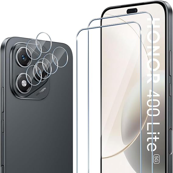 Screen Protector for Honor 400 Lite 5G, 2+2 Pack