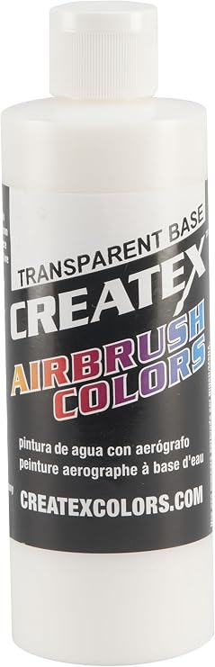 Createx Colors Transparent Base Paint for Airbrush, 8 oz