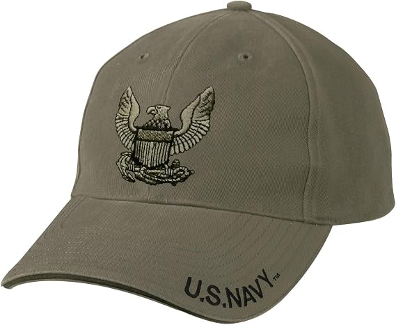 Rothco Vintage U.S. Navy Eagle Low Profile Cap Rugged Outdoor Baseball Hat