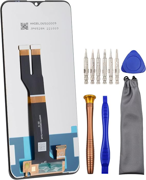 Full LCD Display Touch Digitizer Screen Replacement for Nokia G21 G11 Black 6.5"
