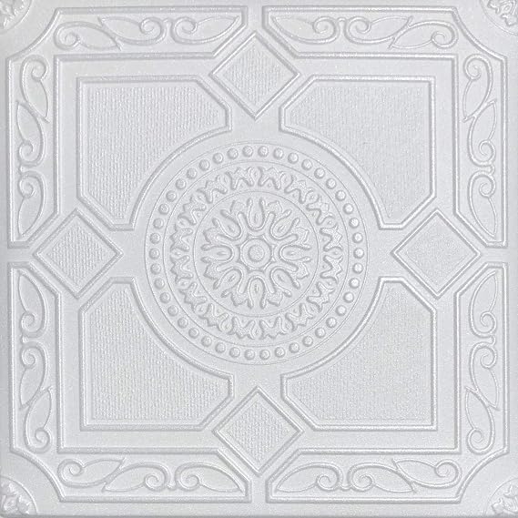 R 30 Styforoam Decorative Ceiling Tiles (Lima White) Wholesale Bulk Lot of 1000 pcs