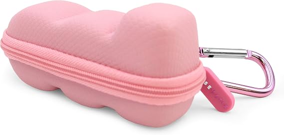 CASEMATIX Pink Asthma Inhaler Travel Case, Includes Case Only