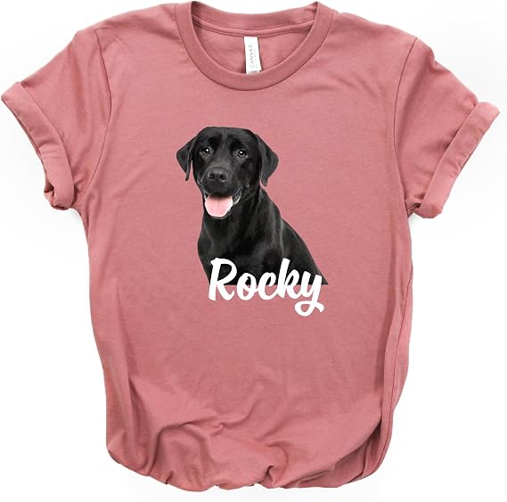 Labrador Shirt, Black Labrador, Retriever Gift, Black Lab Shirt, Lab Gift, Personalized Tee, Softstyle Unisex Tee