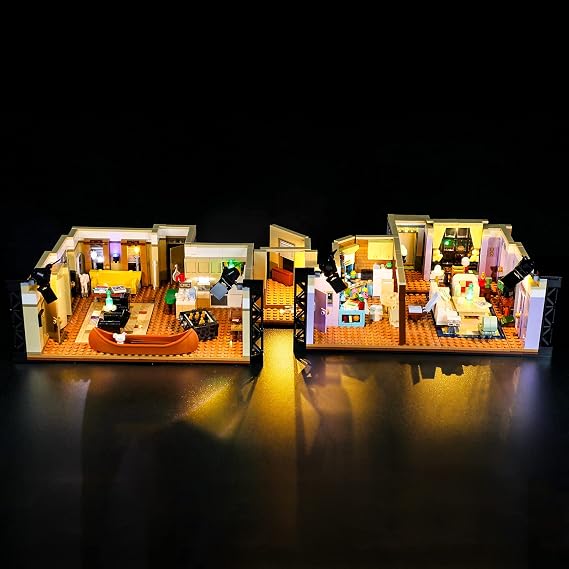 BRIKSMAX Led Lighting Kit for LEGO Creator The Friends Apartments-Compatible with Lego 10292 Building Blocks Model- Not Include the Lego Set
