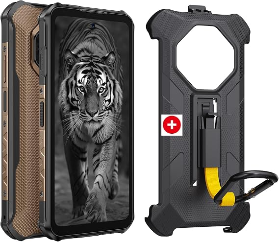 Ulefone Armor X16 Rugged Phone(Sand Dune) + Phone Protective Case