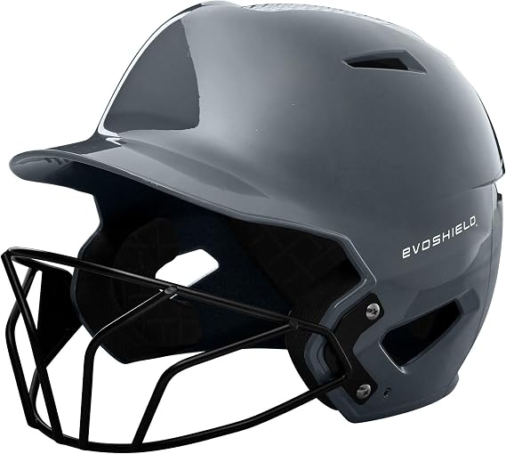 EvoShield XVT Luxe Fitted Batting Helmet with Softball Facemask