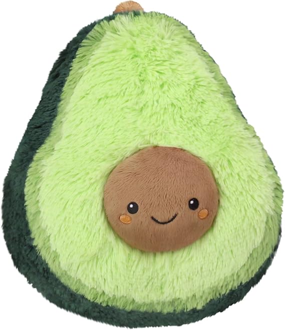 Squishable - Mini Avocado - Comfort Food Collection - 9.5 in - Soft Toy Collectible Stuffed Animal