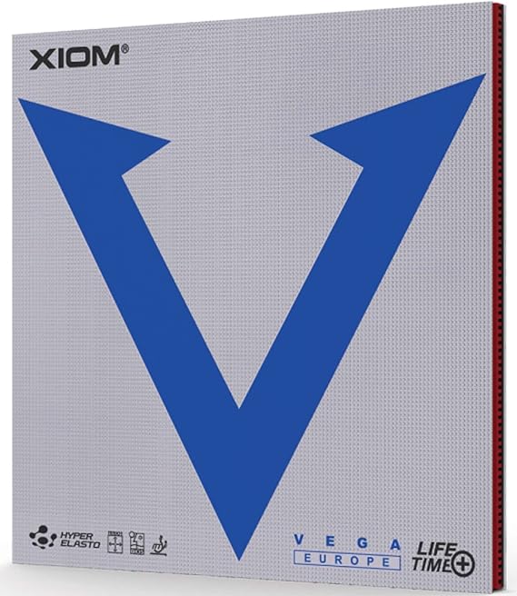 XIOM 10431 Table Tennis Rubber Soft Back Vega European