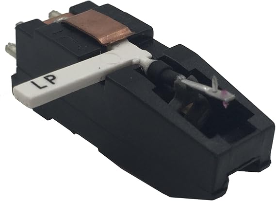 Turntable Cartridge Replacement BP2ATC - with Two Side Red and Blue Diamond Tip for Vinyl LP/78 RPM Record Player