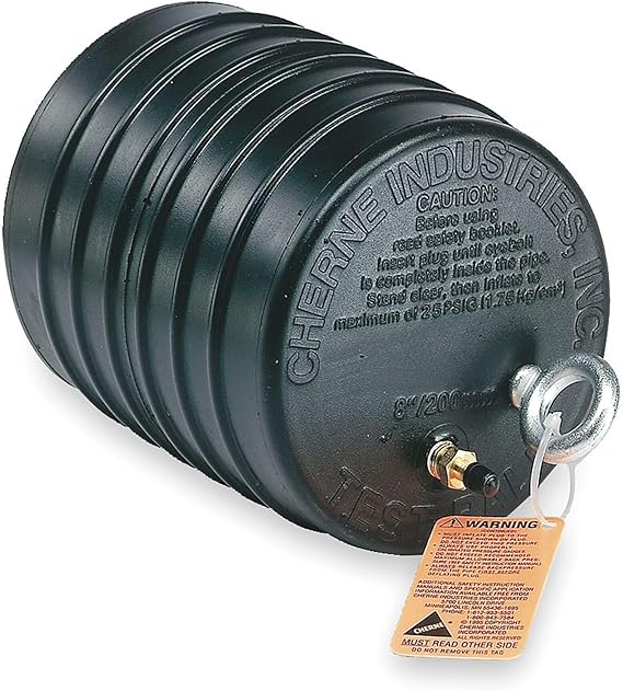 Cherne 10" Test-Ball Plug 17 PSI, 40 FT, 041394