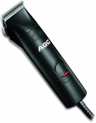 Andis ProClip UltraEdge 1-Speed Detachable Blade Clipper Kit, Professional AnimalDog Grooming, Black, AGC 22545