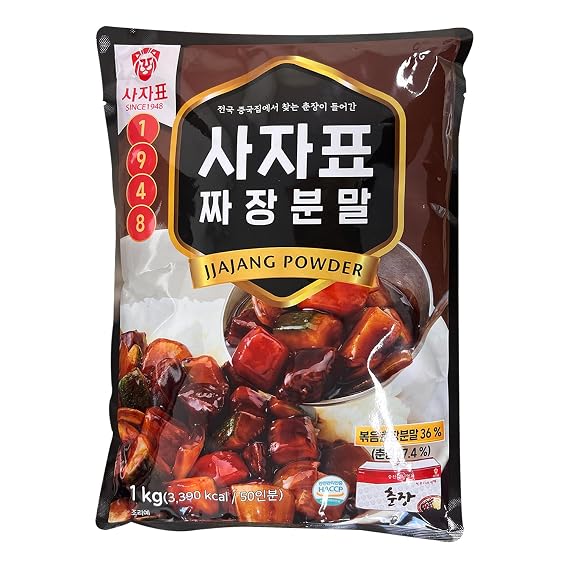 Sajapyo Jajang Powder 1kg (35.27oz) Korean Jajang Black Bean Sauce Mix Noodle & Rice Dish Seasoning jjajang chunjiang Powder