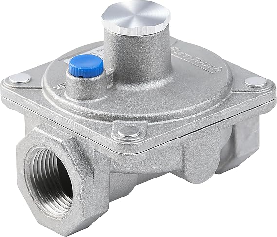 BurnTouch Gas Regulator 7015-4010 1/2 PSIG 3/4" NPT Natural Gas and Liquid Propane NAT 4" - LPG 10" WC, for Awoco Gas Ranges