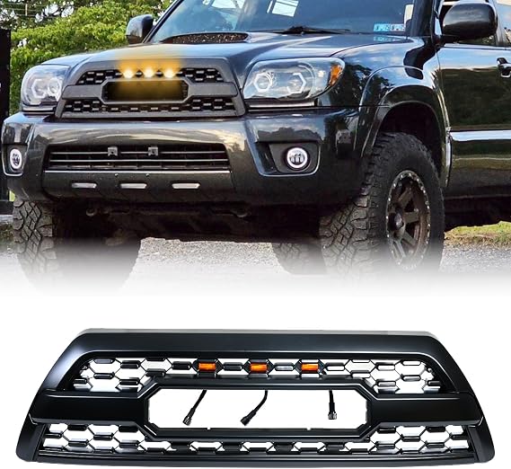 Front Grill Compatible With 4Runner 2006-2009 Matte Black