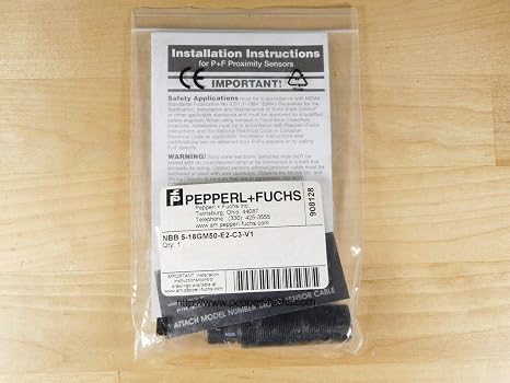 Pepperl & Fuchs Nbb5-18gm50-e2-c3-v1 (910207), Inductive Dc