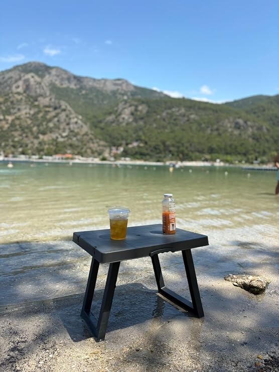 Kamp Masası Katlanabilir Masa Sehpa Bahçe Masası Piknik Masası Plastik Plaj Sehpası Taşınabilir Kamp Ürünü
