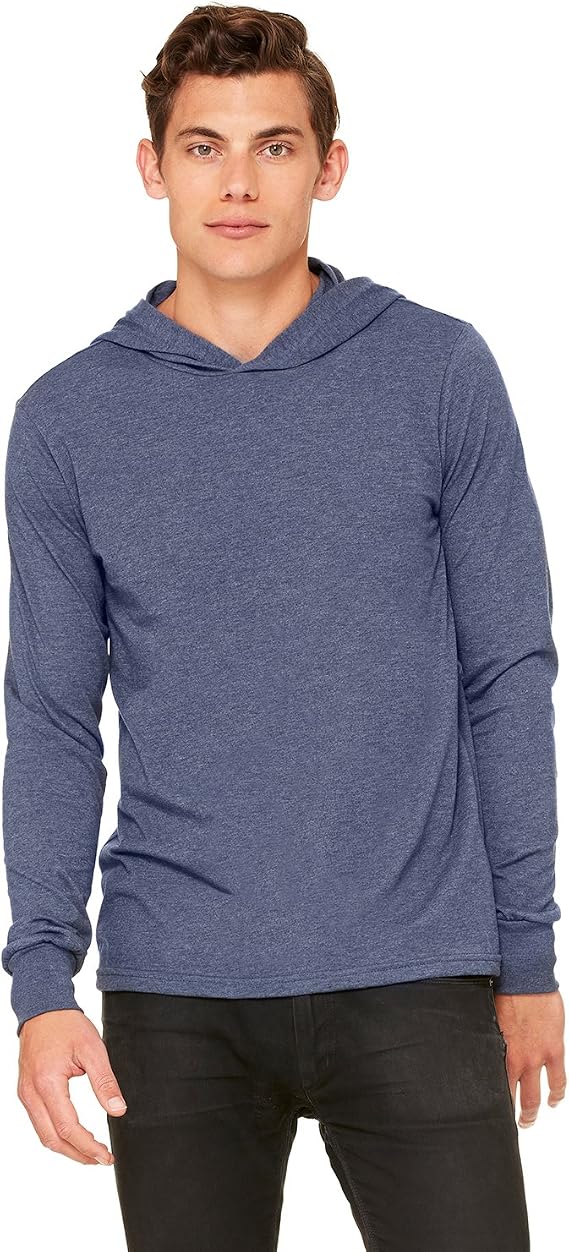 Bella Canvas Unisex Jersey Long-Sleeve Hoodie