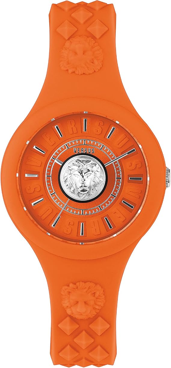 Versus Versace Fire Island Collection Luxury Ladies Watch Watch, Orange-VSPOQ7321, Fire Island