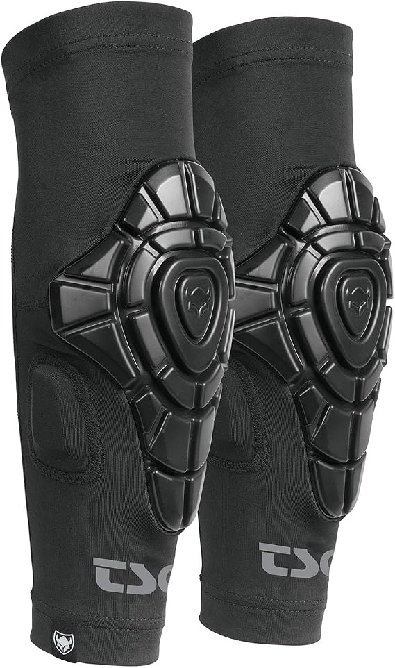 TSG - Elbow Sleeve Joint Pads, Black | Elbow Protection for Men & Women, Cycling, Trail, All Mountain, MTB, Pull Over Design