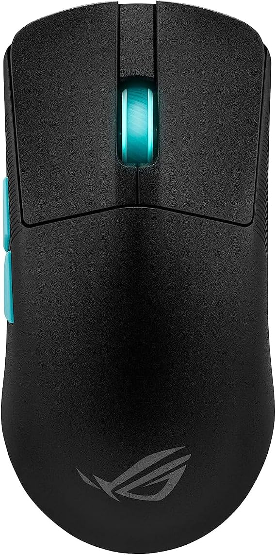 ASUS ROG Harpe Ace Aim Lab Edition Gaming Mouse, 54 g Ultra-Lightwieght, Connectivity 2.4GHz RF, Bluetooth, Wired, 36K DPI Sensor, 5 Programmable Buttons, ROG SpeedNova, Esports & FPS Gaming, Black