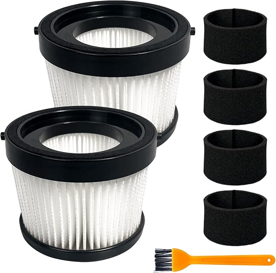 2 Pack DCV5011H HEPA Filter Fit for DEWALT DCV501HB Cordless Handheld Vac