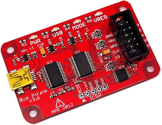 Bus Pirate v3.6 universal serial interface