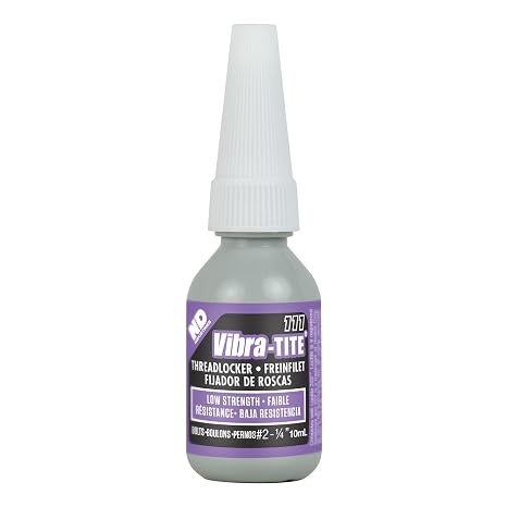 Vibra-TITE - 11110 111 Low Strength Removable Anaerobic Threadlocker, 10ml Bottle, Purple