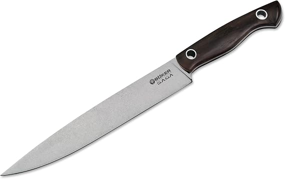 BOKER Grenadill Saga Carving Knife, Black