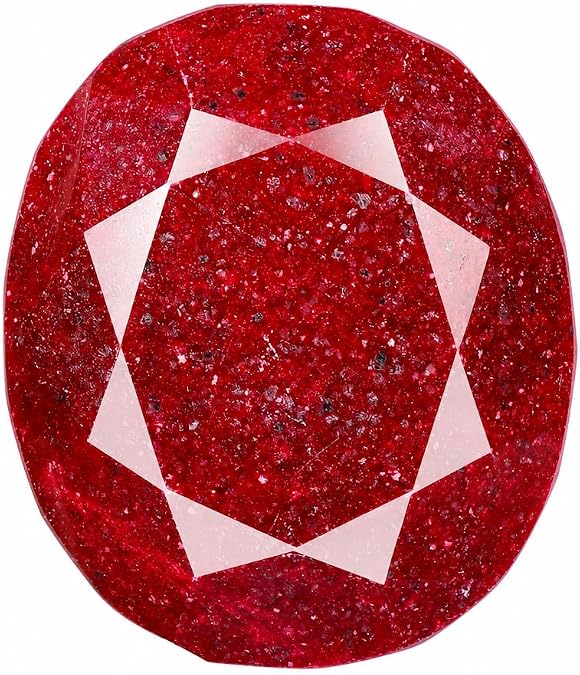 GEMHUB Natural Red Ruby 2028.5 Ct Oval SI1 Clarity Huge Grade Ruby, Collectible Gemstone