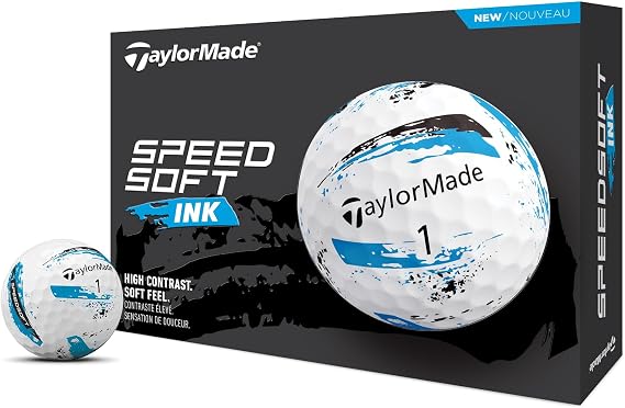 TaylorMade Golf Speed Soft Ink Golf Topları