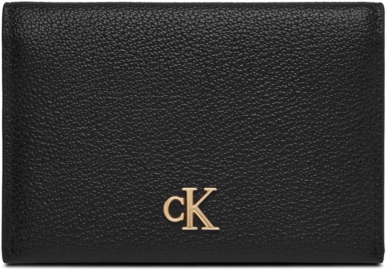Calvin Klein MIN MONOGRAM 6CC FLAP CARDCASE Kadın Cüzdan