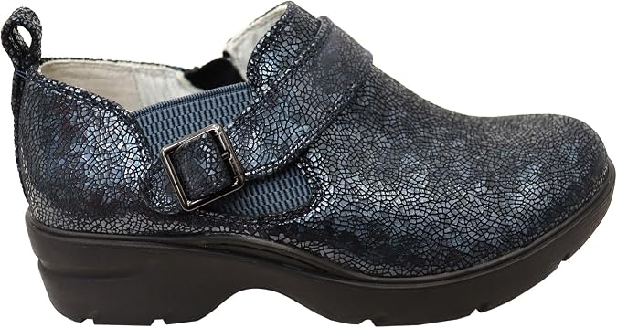 Nurse Mates Align Women's Arya Slip-Resistant Monk Strap Loafers