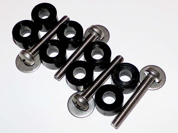 M6x40mm X Long Bolts for 30"- 40" TVs Wall Mount Bracket to TV VESA 200 Stainless Steel