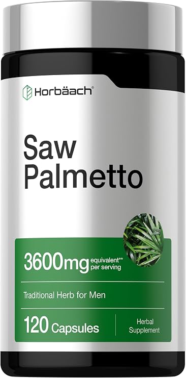 Horbaach Saw Palmetto Extract | 120 Capsules