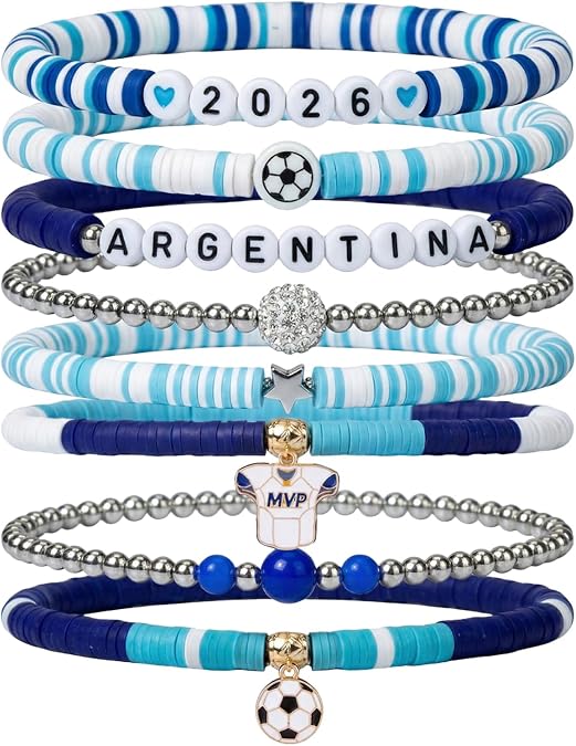 Soccer Bracelet for World Cup Sports Events Sports Game Team Coach International Match