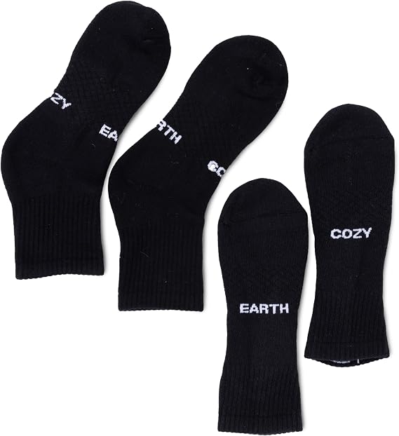 Cozy Earth Essential Quarter Socks for Women and Men