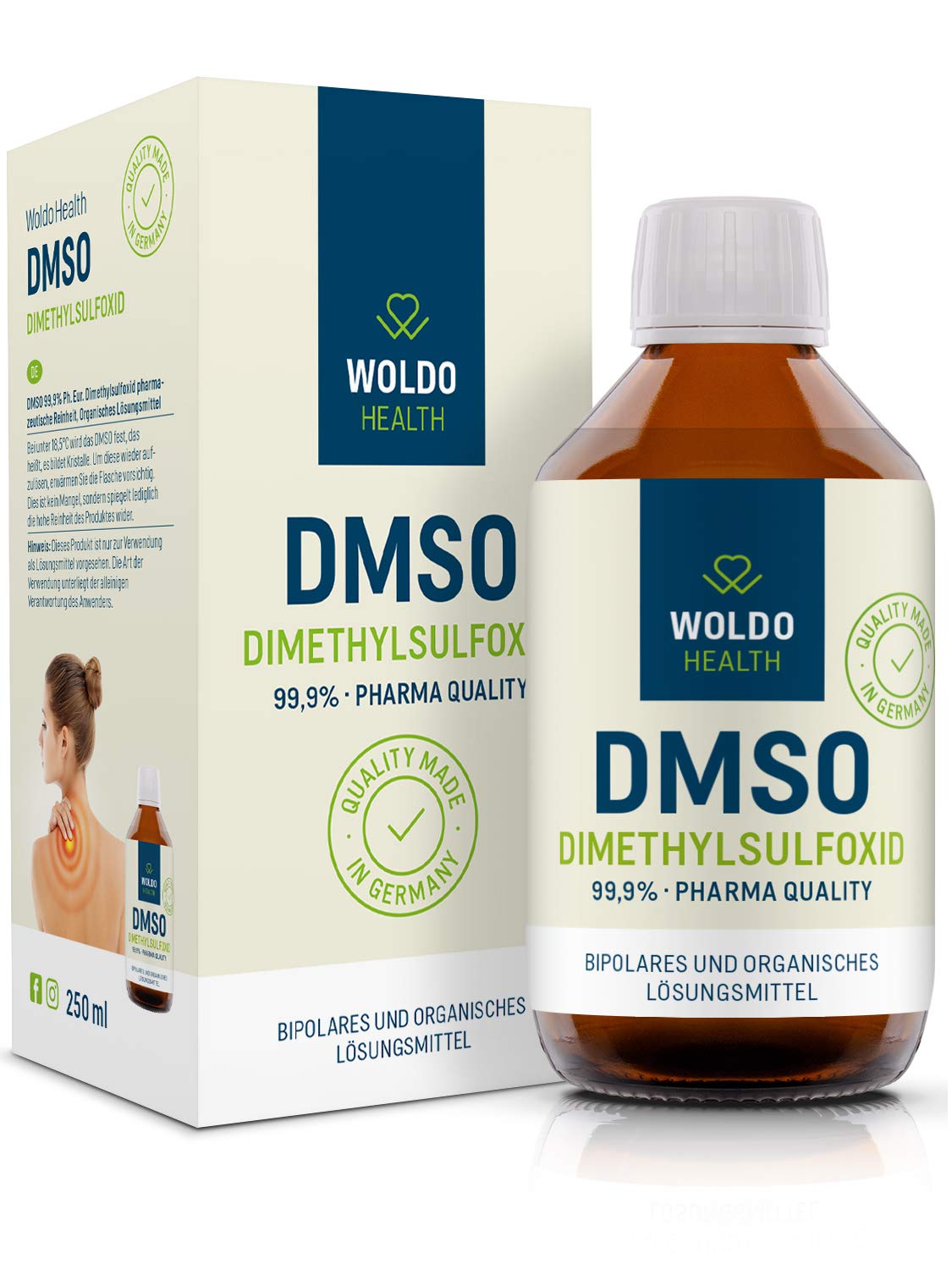 DMSO 99.9% Pharmaceutical Purity 250 ml