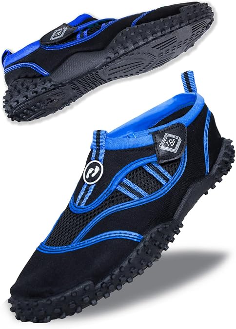 Two Bare Feet Rockpool Aqua Shoes – Lightweight, Quick-Drying Water Shoes for Men, Women & Kids – Perfect for Beach, Pool, Water Sports, and Outdoor Activities